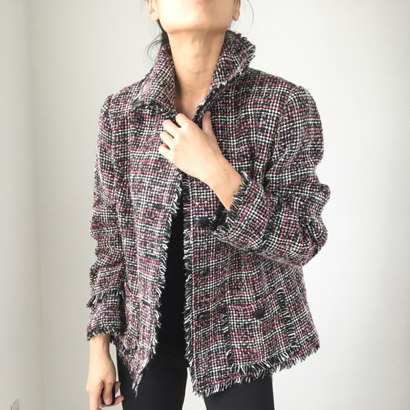 Classy Fringes tweed jacket || - Picture 4 of 8